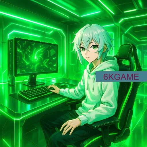 Imagem promocional da 6KGAME mostrando a plataforma e suas vantagens