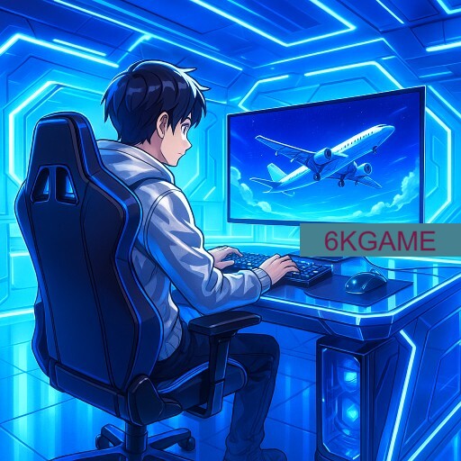Imagem promocional da 6KGAME mostrando a plataforma e suas vantagens