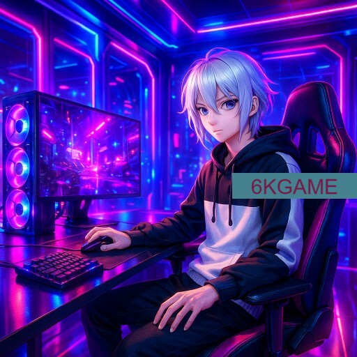 Imagem promocional da 6KGAME mostrando a plataforma e suas vantagens