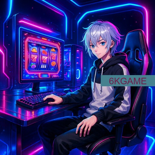 Imagem promocional da 6KGAME mostrando a plataforma e suas vantagens