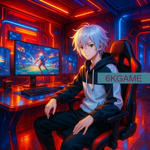 Imagem promocional da 6KGAME mostrando a plataforma e suas vantagens
