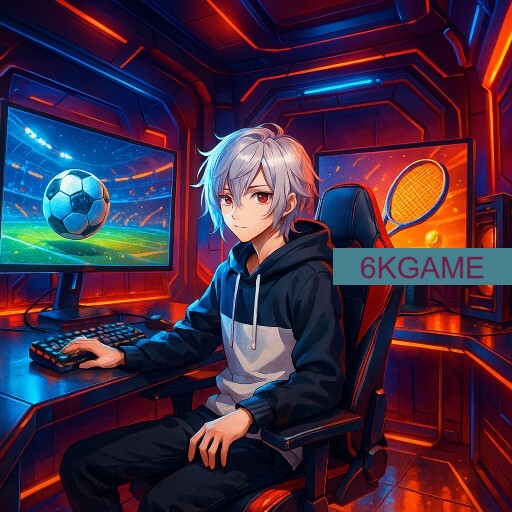 Imagem promocional da 6KGAME mostrando a plataforma e suas vantagens