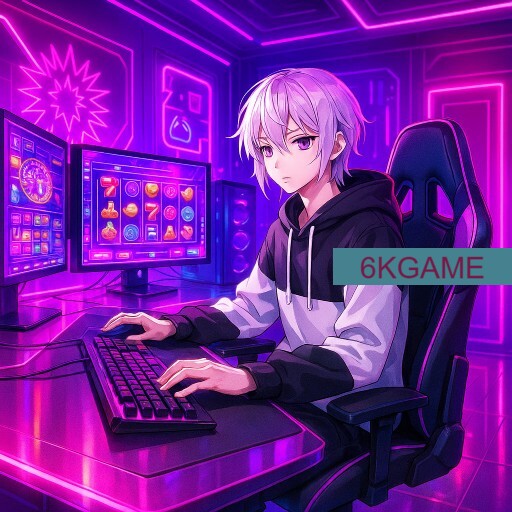 Imagem promocional da 6KGAME mostrando a plataforma e suas vantagens