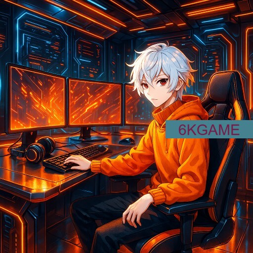 Imagem promocional da 6KGAME mostrando a plataforma e suas vantagens