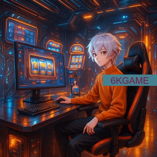 Imagem promocional da 6KGAME mostrando a plataforma e suas vantagens