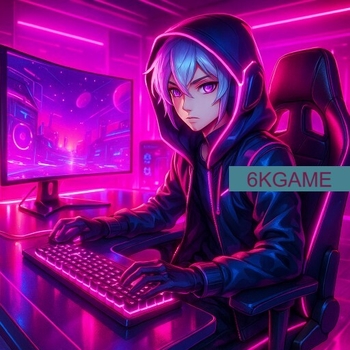 Imagem promocional da 6KGAME mostrando a plataforma e suas vantagens