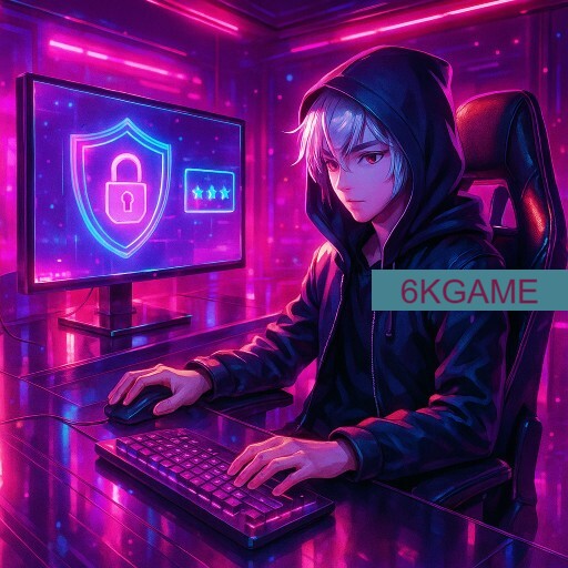 Imagem promocional da 6KGAME mostrando a plataforma e suas vantagens