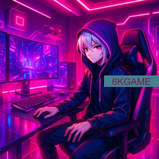 Imagem promocional da 6KGAME mostrando a plataforma e suas vantagens