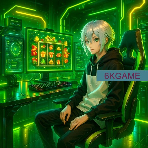 Imagem promocional da 6KGAME mostrando a plataforma e suas vantagens